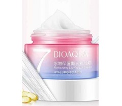 Bioaqua 7 Lasy Vegan с гиалуроновой кислотой Осветляющий крем для лица 50 г