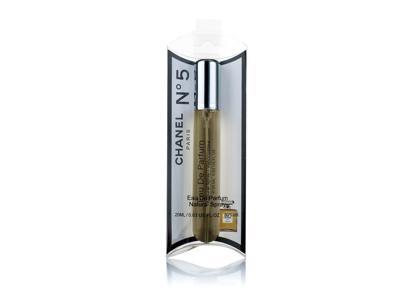 Кликните для увеличения изображения Chanel 5 edp (Шанель №5) 20ml духи ручка спрей стекло на блистере