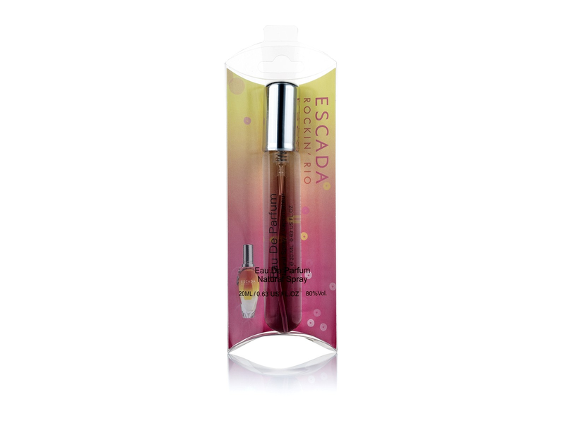 Кликните для увеличения изображения Escada Rockin Rio edt 20ml духи ручка спрей стекло на блистере