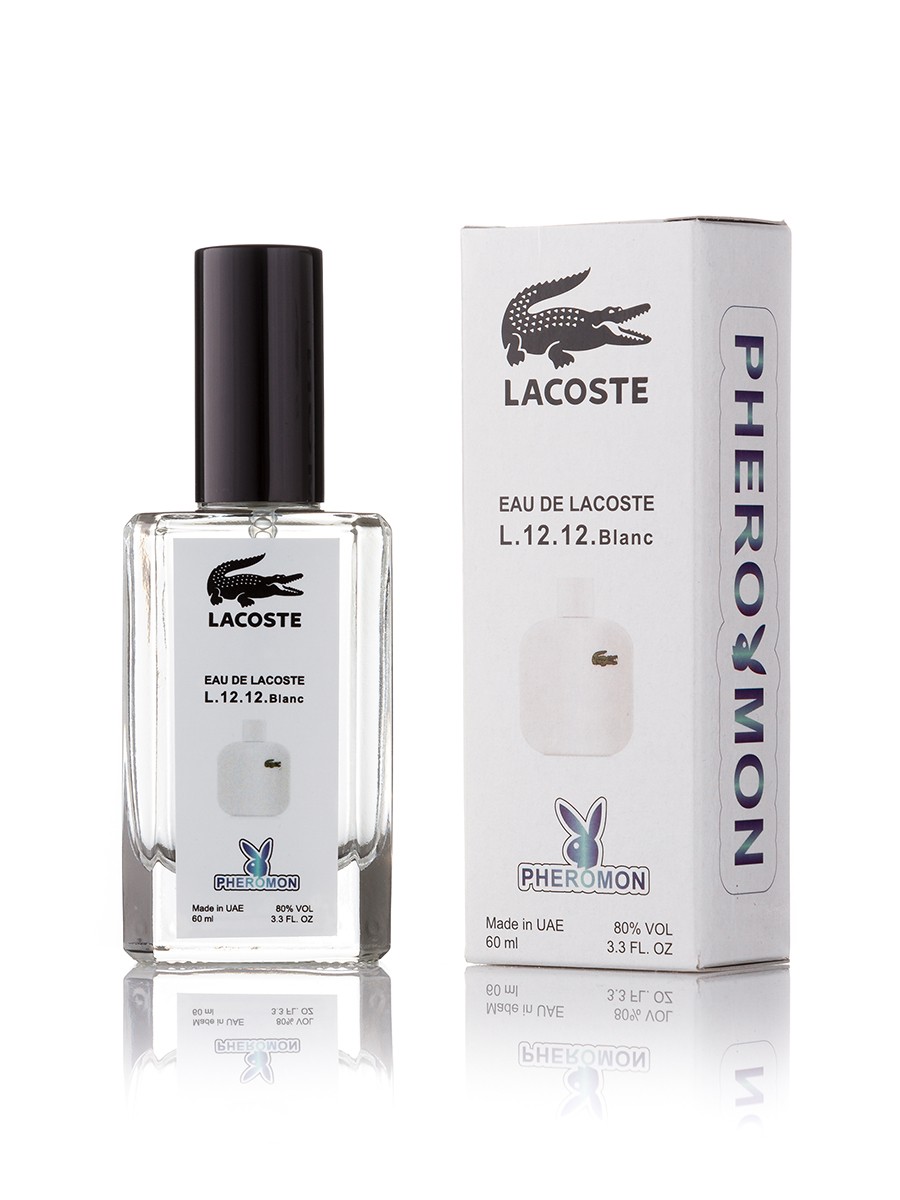 Lacoste Eau De L.12.12 Blanc edp 60ml pheromone tester розница