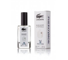 парфюмерия, косметика, духи Lacoste Eau De L.12.12 Blanc edp 60ml pheromone tester розница Мужские