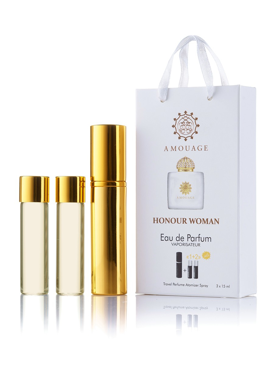 Amouage Honour for Woman 3х15ml мини в подарочной упаковке