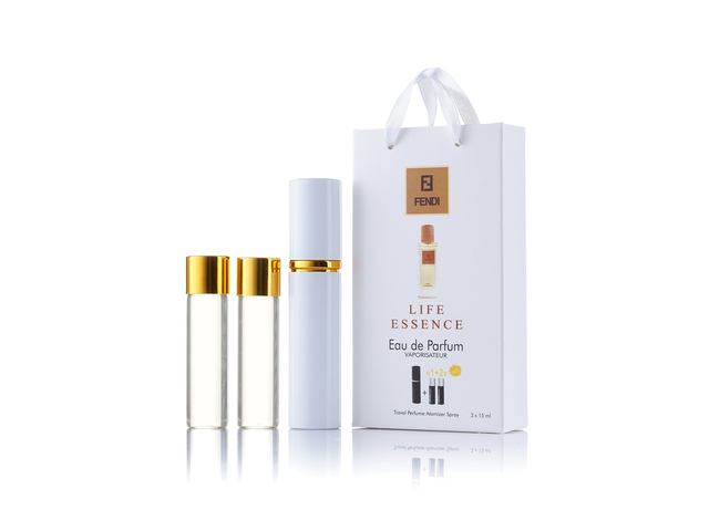 парфюмерия, косметика, духи Fendi Life Essence 3х15ml мини в подарочной упаковке Мужские