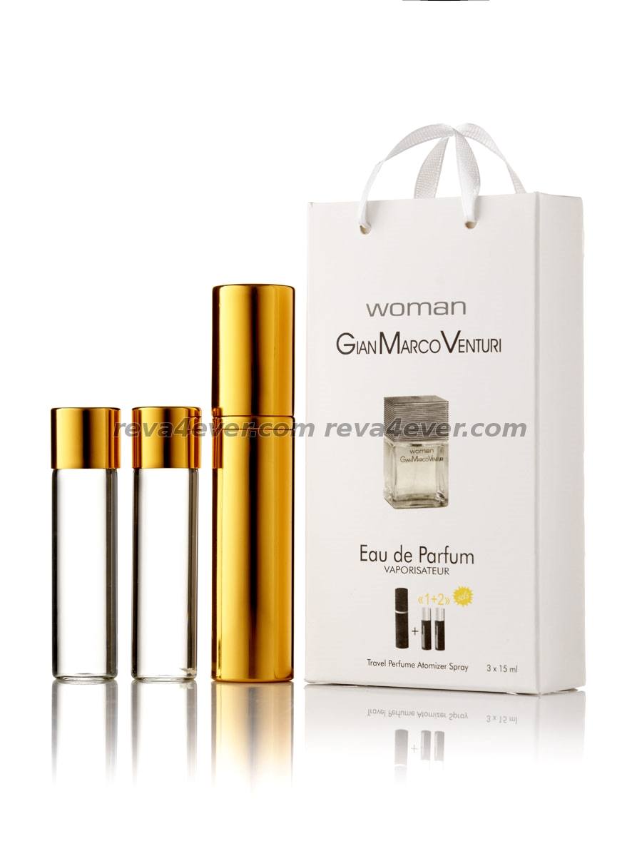 Gian Marco Venturi Woman edp 3x15ml парфюм мини в подарочной упаковке