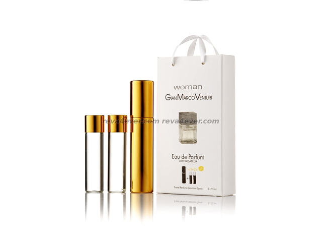 парфюмерия, косметика, духи Gian Marco Venturi Woman edp 3x15ml парфюм мини в подарочной упаковке Женские