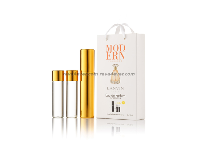 парфюмерия, косметика, духи Lanvin Modern Princess edp 3x15ml парфюм мини в подарочной упаковке Женские