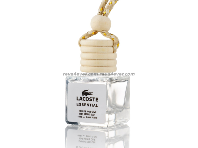 парфюмерия, косметика, духи Lacoste Essential 10 ml car perfume (ароматизатор в авто подвесной) Мужские