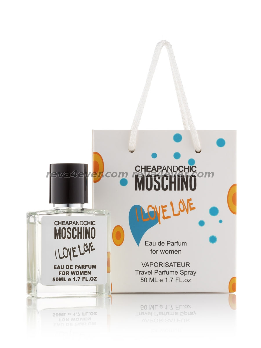 Moschino I Love Love (Москино Ай Лав Лав) edp 50ml духи в подарочной упаковке
