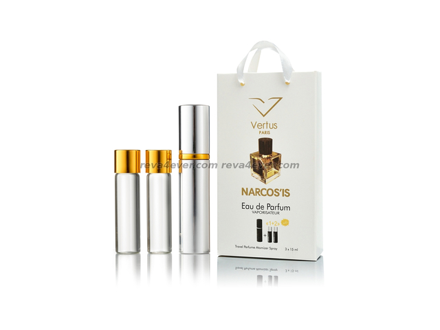 парфюмерия, косметика, духи Narcos'is Vertus edp 3x15ml парфюм мини в подарочной упаковке унисекс