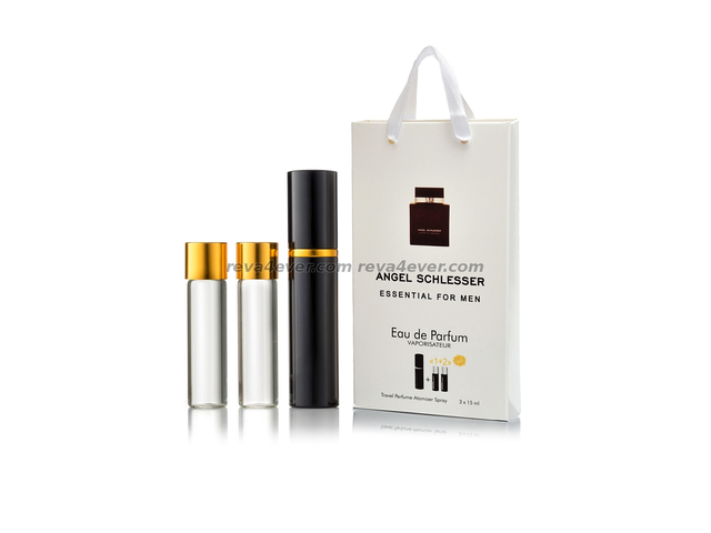 парфюмерия, косметика, духи Angel Schlesser Essential for Men edp 3x15ml парфюм мини в подарочной упаковке Мужские