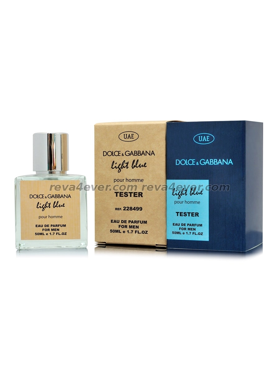 Dolce and Gabbana Light Blue pour Homme 50 ml tester gold