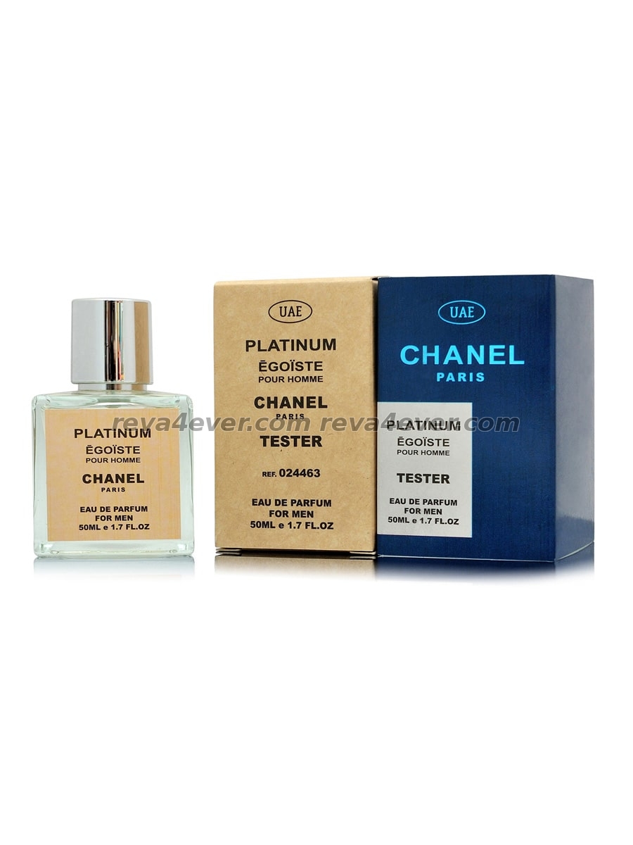 Chanel Egoiste Platinum 50ml tester gold