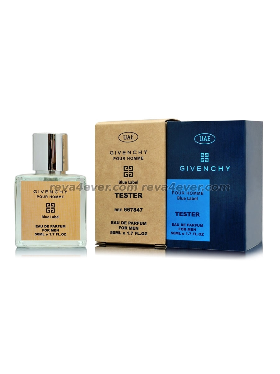Givenchy pour Homme Blue Label 50ml tester gold