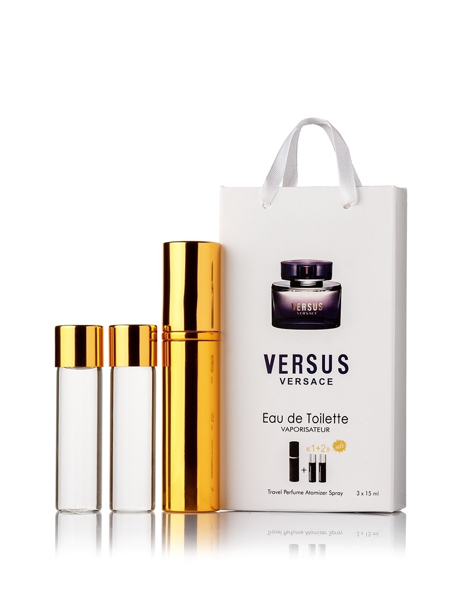 Versace Versus edp 3x15ml мини духи в подарочной сумочке
