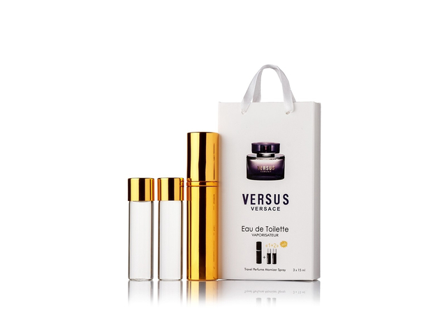 Versace Versus edp 3x15ml мини духи в подарочной сумочке