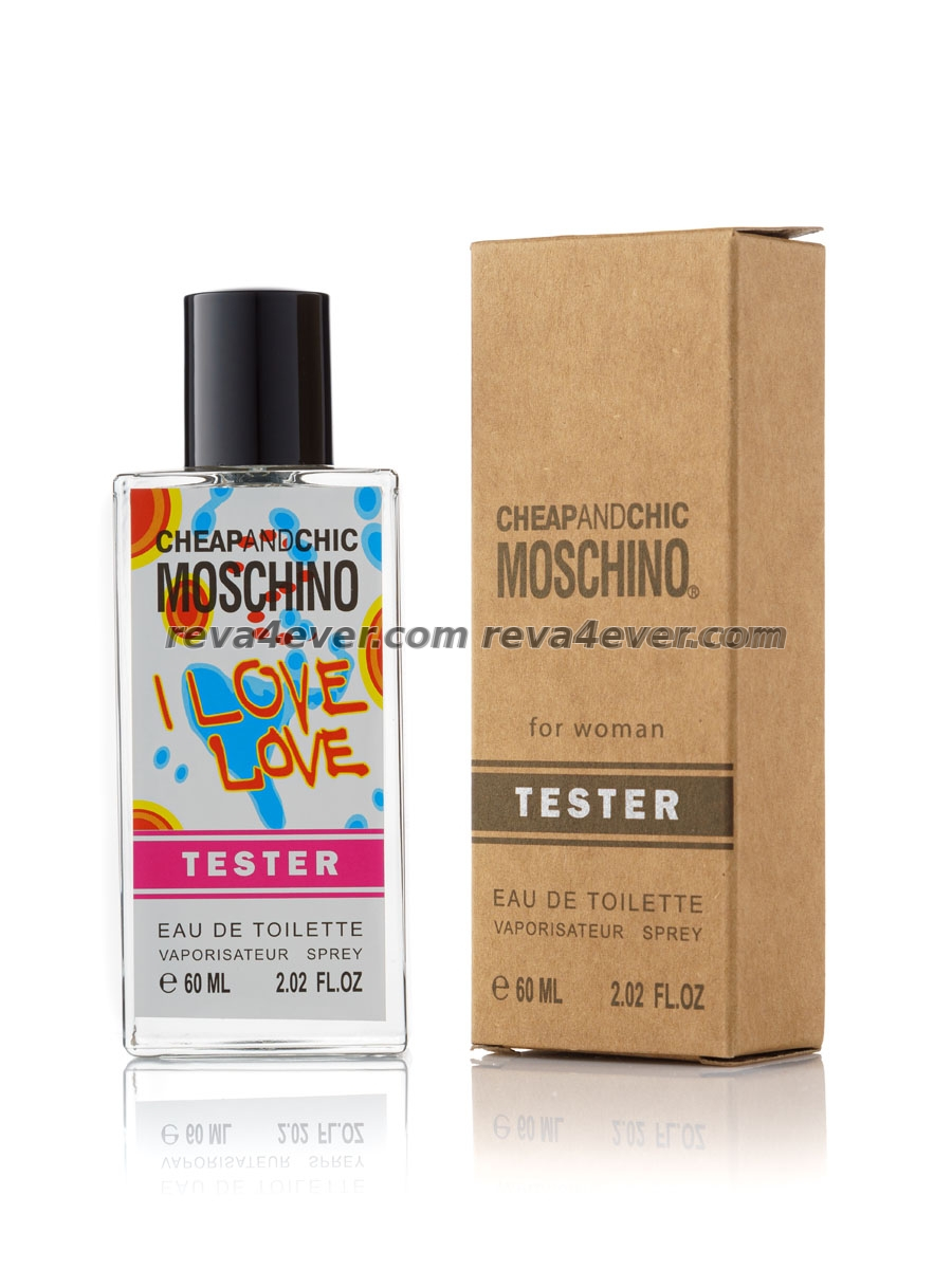 Moschino I love love edp 60ml duty free tester