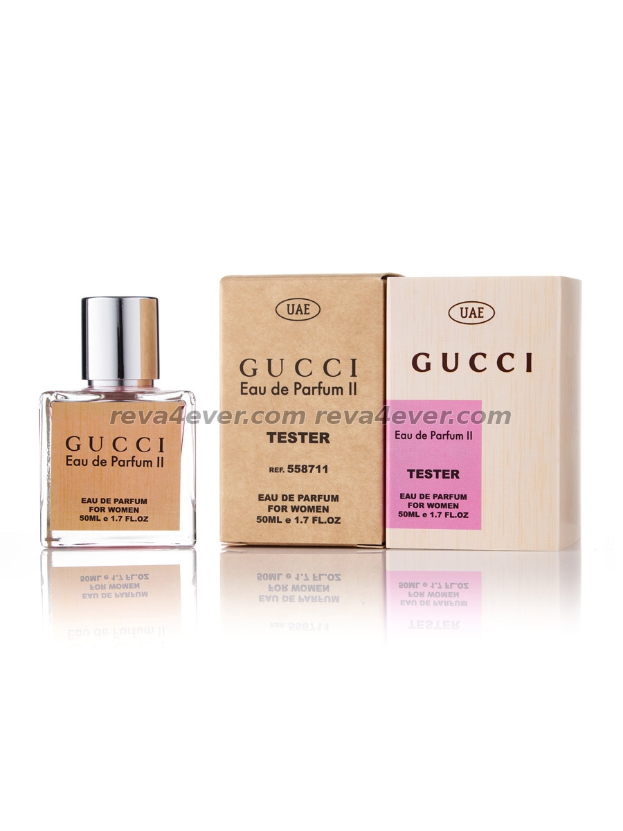 Gucci Eau De Parfum 2 edp 50ml tester gold