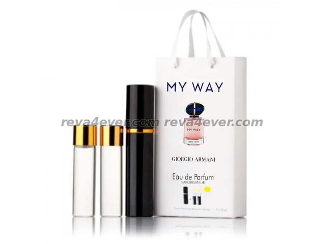 парфюмерия, косметика, духи Armani My Way edp 3x15ml в подарочной упаковке Женские