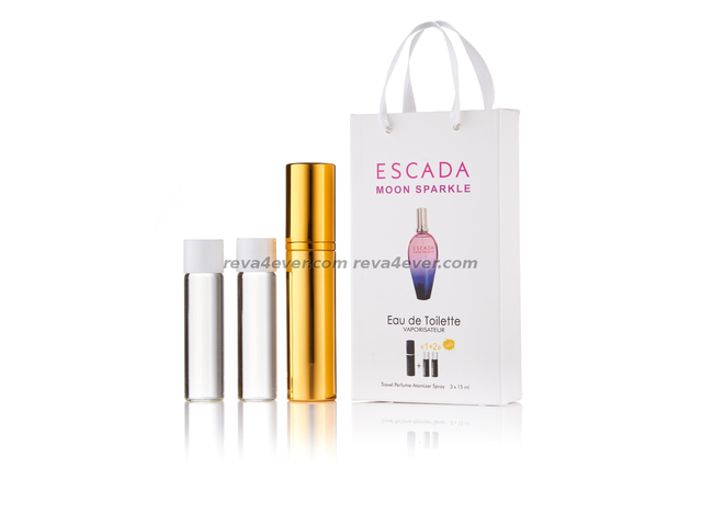 парфюмерия, косметика, духи Escada Moon Sparkle edp 3x15ml в подарочной упаковке Женские