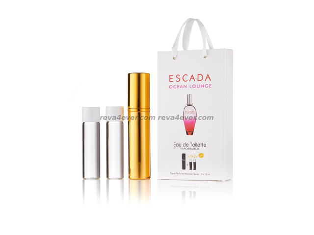 парфюмерия, косметика, духи Escada Ocean Lounge edp 3x15ml в подарочной упаковке Женские