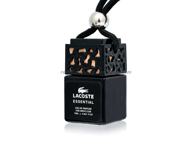 Lacoste Essential 10 ml car perfume VIP BLACK