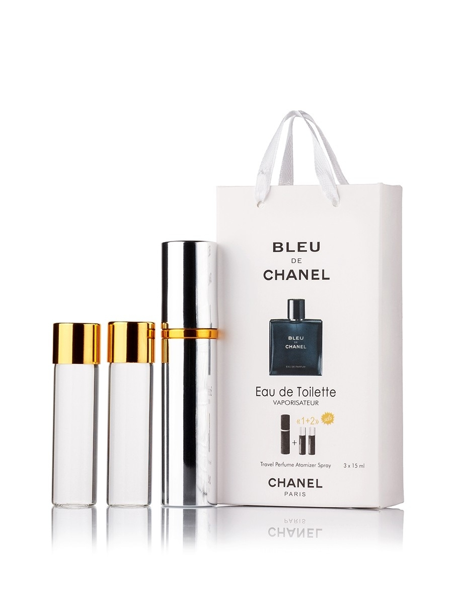 Chanel Bleu edt 3x15ml в подарочной упаковке