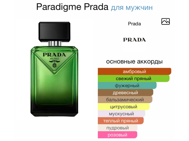 Prada Paradigme oil 10ml масло абсолю