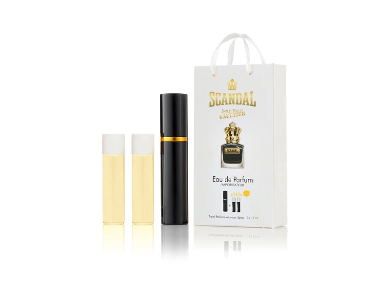 Jean Paul Gaultier Scandal Pour Homme edp 3x15ml парфюм мини в подарочной упаковке
