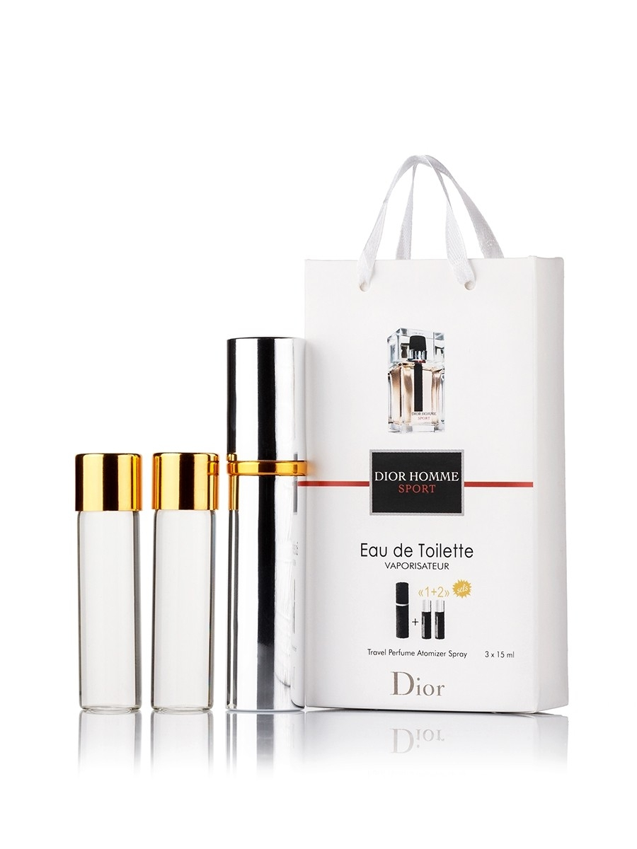 Christian Dior Sport pour homme edp 3x15ml парфюм мини в подарочной упаковке
