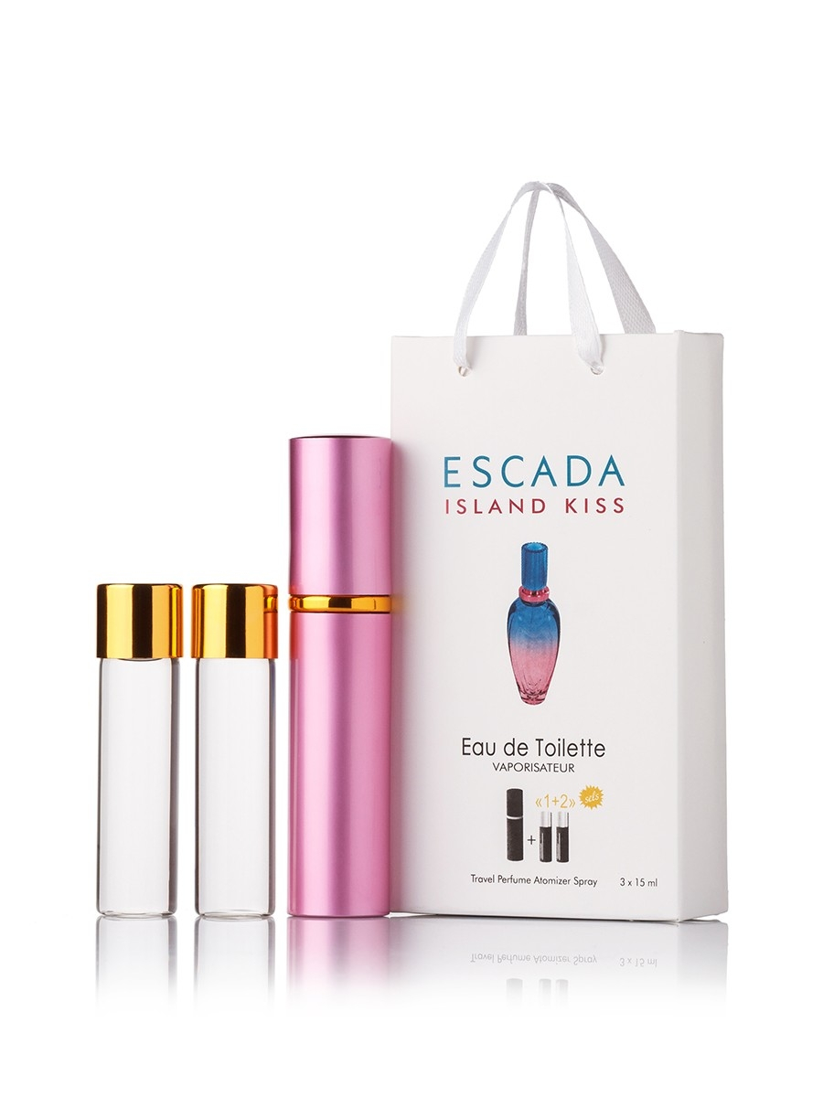 Escada Island Kiss edp 3x15ml парфюм мини в подарочной упаковке