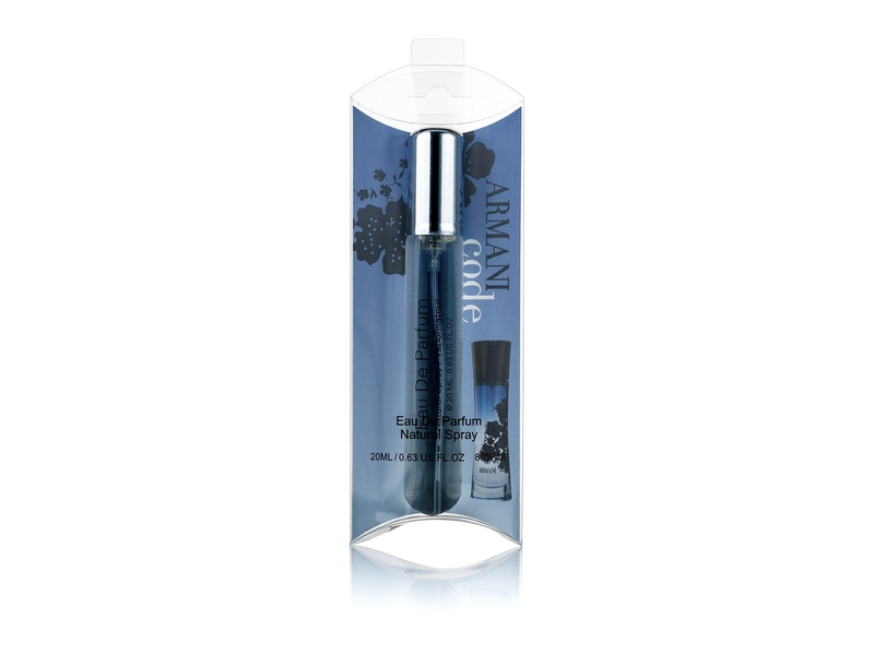 Кликните для увеличения изображения Armani Code edp 20ml духи ручка спрей стекло на блистере