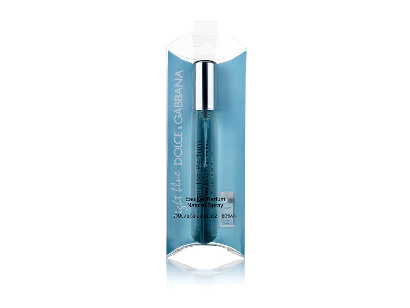 Dolce and Gabbana Light Blue 20ml духи ручка спрей стекло на блистере