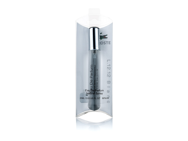 Lacoste Eau De Lacoste L.12.12 Blanc edp 20ml духи ручка спрей стекло на блистере