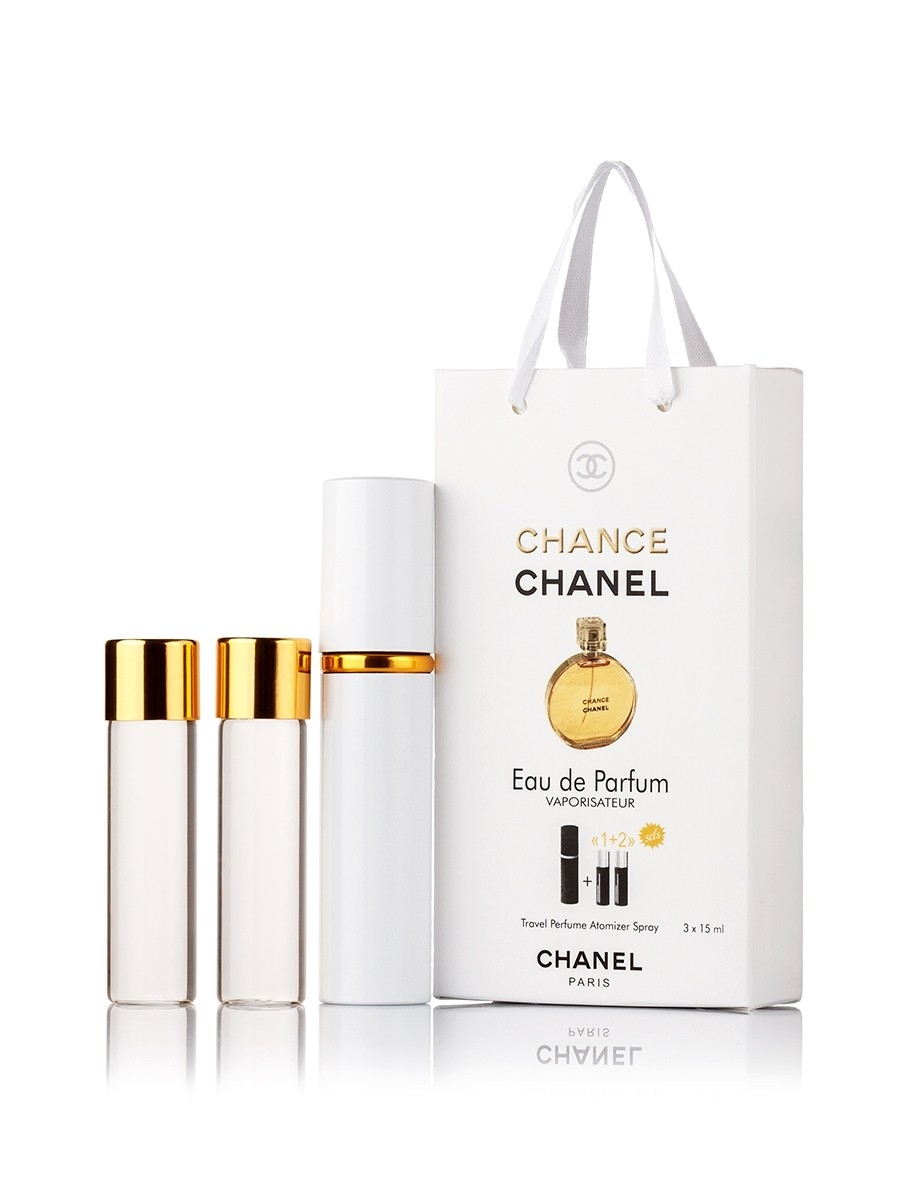 Chanel Chance edp 3x15ml в подарочной упаковке