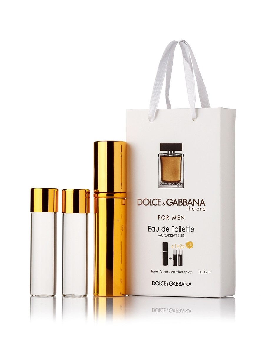Dolce and Gabbana The One for Men edp 3х15ml мини в подарочной упаковке