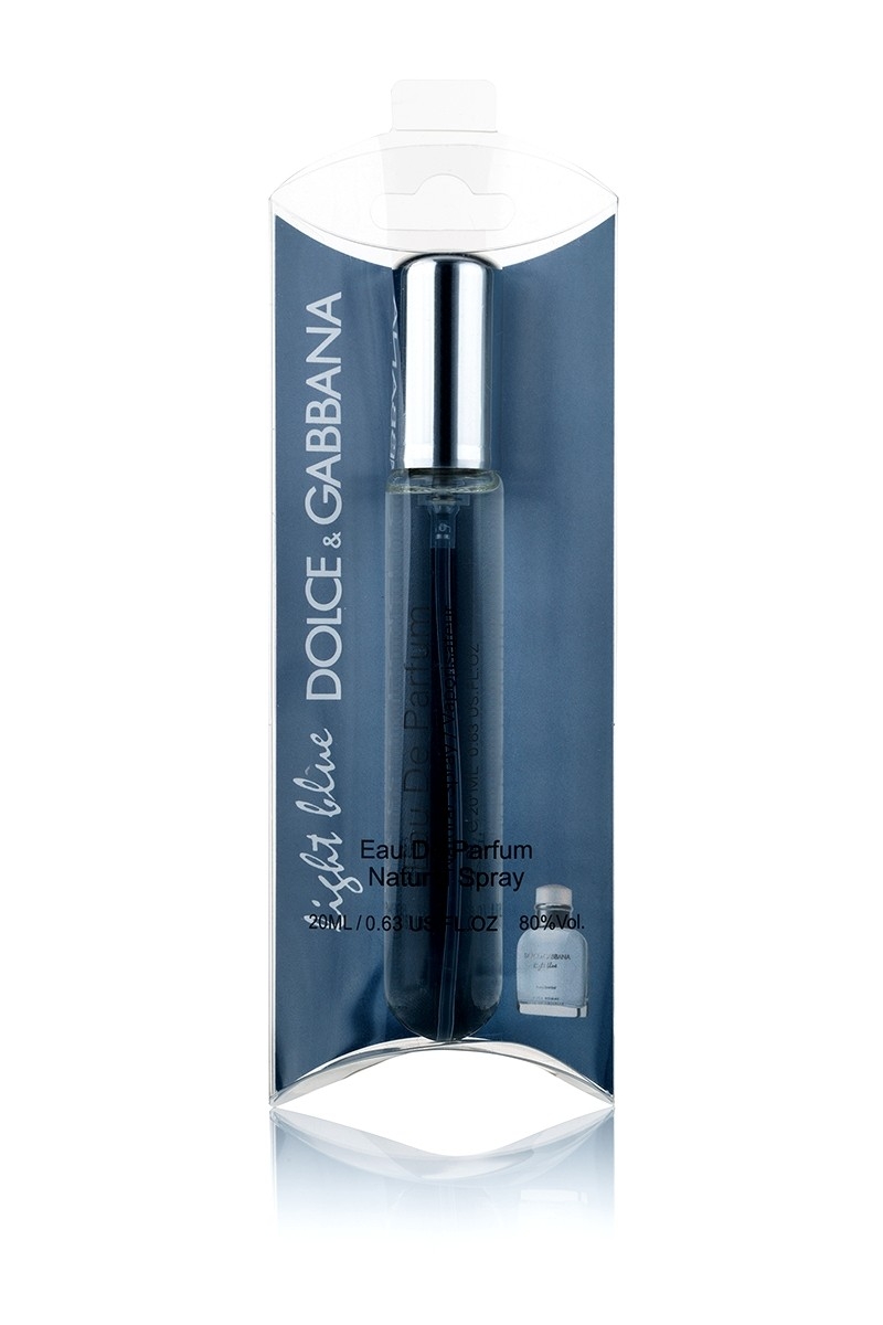Кликните для увеличения изображения Dolce and Gabbana Light Blue pour Homme edp 20ml духи ручка спрей стекло на блистере