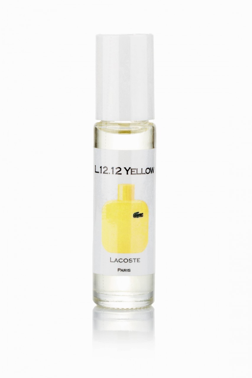 Lacoste Eau de Lacoste L.12.12 Yellow (Jaune) oil 15мл масло абсолю